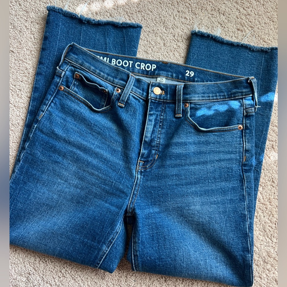 JCrew “Billie” Demi Boot Crop